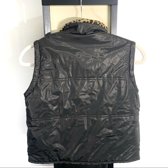 French Toast Reversible Puffer Vest - Picture 2 of 5
